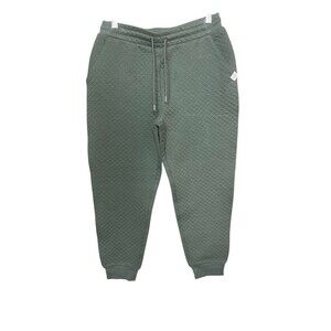 Vera Bradley Sage Green Quilted Joggers Medium M